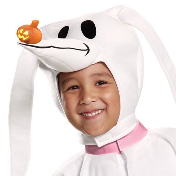 NEW Toddler Disney the Nightmare Before Christmas Zero Classic Halloween Costume - Picture 3 of 6